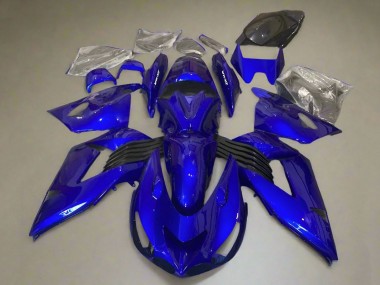 Online 2006-2011 Kawasaki ZX14R ZZR1400 Motorcycle Fairing Kits - Blue Canada