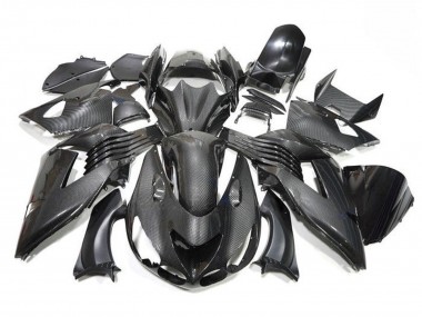 Online 2006-2011 Kawasaki ZX14R ZZR1400 Motorcycle Fairings - Faux Carbon Fiber Canada