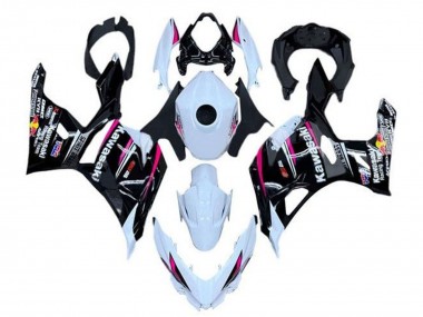 Online 2018-2024 Kawasaki Ninja 400 Motorcycle Fairings - White Pink Black Canada