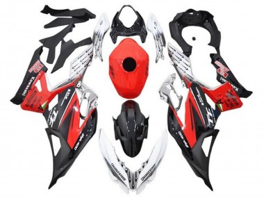 Online 2018-2024 Kawasaki Ninja 400 Motorcycle Fairings - White Red Black Canada