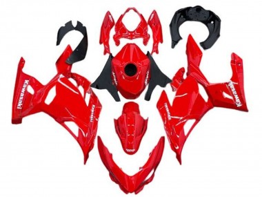 Online 2018-2024 Kawasaki Ninja 400 Motorcycle Fairings - Red Canada