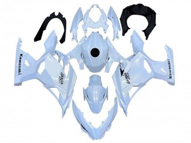 Online 2018-2024 Kawasaki Ninja 400 Motorcycle Fairings - Pearl White Canada