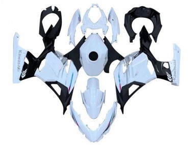 Online 2018-2024 Kawasaki Ninja 400 Motorcycle Fairing - White Black Canada