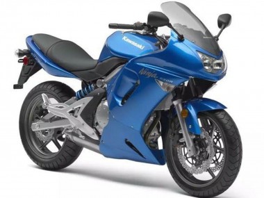 Online 2006-2008 Kawasaki Ninja 650 EX650 Motorcycle Fairings - Blue Chrome Canada