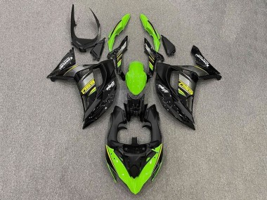 Online 2017-2019 Kawasaki Ninja 650 EX650 Motorcycle Fairings - Green Yellow Grey Black Canada