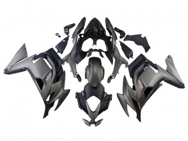 2020-2024 Kawasaki Ninja 650 EX650 Motorcycle Fairings - Matte Grey Matte Black Canada