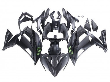 Online 2020-2024 Kawasaki Ninja 650 EX650 Motorcycle Fairings - Matte Black Green Canada