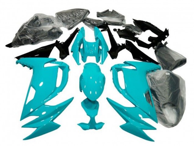2020-2024 Kawasaki Ninja 650 EX650 Motorcycle Fairings - Light Blue Black Canada