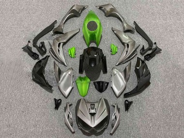 Online 2014-2019 Kawasaki Z1000 Motorcycle Fairings - Grey Green Black Canada