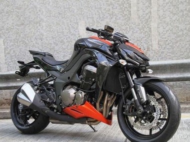 Online 2014-2019 Kawasaki Z1000 Motorcycle Fairings - Black Orange Canada