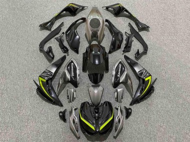 Online 2014-2019 Kawasaki Z1000 Motorcycle Fairings - Black Grey Yellow Canada