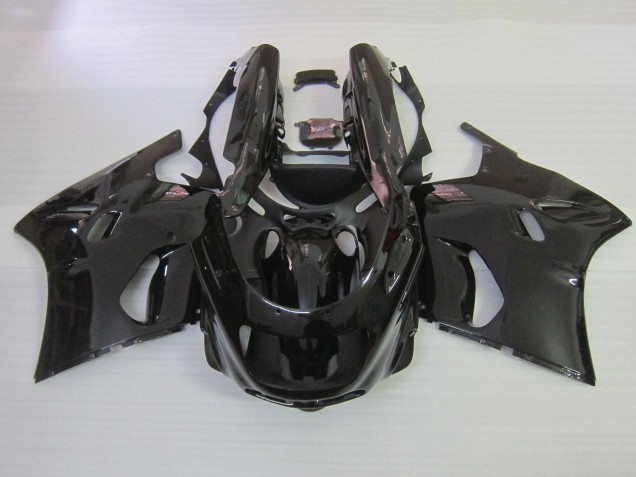 1990-1992 Kawasaki ZZR1100 Motorcycle Fairings - Glossy Black Canada