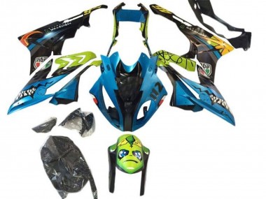 Online 2015-2016 BMW S1000RR Motorcycle Fairings - Yellow Blue Black Shark Canada