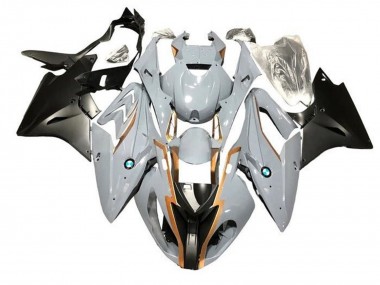Online 2015-2016 BMW S1000RR Motorcycle Fairings - Nardo Grey Gold Matte Black Canada