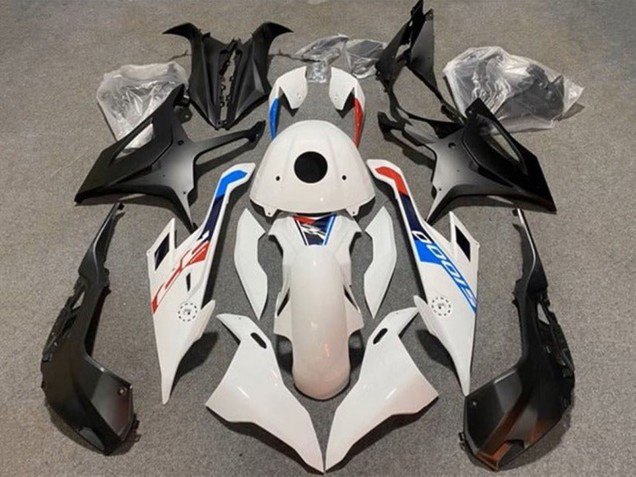 2019-2022 BMW S1000RR Motorcycle Fairings - Glossy White Matte Black Blue Canada