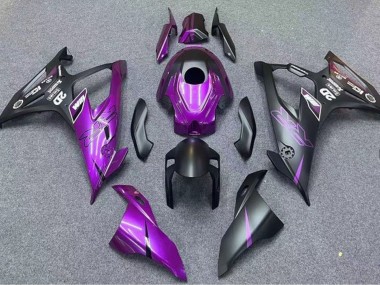 Online 2019-2022 BMW S1000RR Motorcycle Fairings - Matte Black Purple Canada