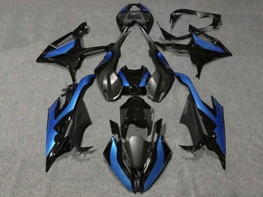 Online 2019-2022 BMW S1000RR Motorcycle Fairings - Black Metallic Blue Canada