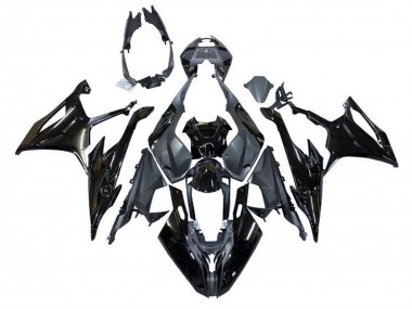 Online 2019-2022 BMW S1000RR Motorcycle Fairings - Glossy Black Matte Black Canada