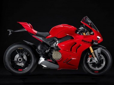 Online 2022-2024 Ducati Panigale V4 V4S Motorcycle Fairings - Red Canada