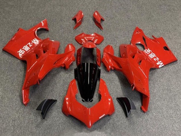 2020-2021 Ducati Panigale V4 V4S Motorcycle Fairings - Red Canada