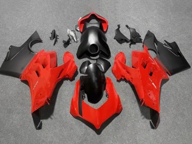 Online 2020-2021 Ducati Panigale V4 V4S Motorcycle Fairings - Red Matte Black Canada