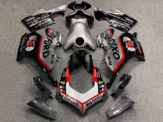 2020-2021 Ducati Panigale V4 V4S Motorcycle Fairings - Silver White Red Black Carbon Fiber Style Canada