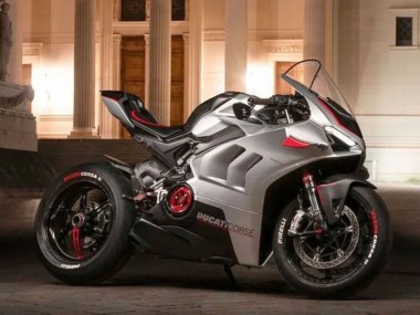 Online 2020-2021 Ducati Panigale V4 V4S Motorcycle Fairings - Silver Red Black Canada