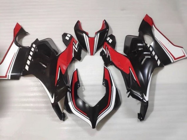 2020-2021 Ducati Panigale V4 V4S Motorcycle Fairings - White Red Glossy Black Canada