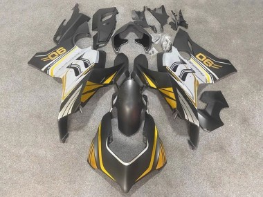 Online 2020-2021 Ducati Panigale V4 V4S Motorcycle Fairings - White Gold Matte Black Canada