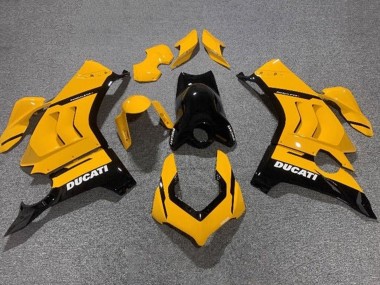 Online 2020-2021 Ducati Panigale V4 V4S Motorcycle Fairings - Yellow Glossy Black Canada