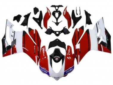 Online 2015-2020 Ducati 959/1299 Motorcycle Fairings - White Red Blue Glossy Black Unibat Flex-Box Canada