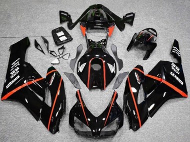 Online 2004-2005 Honda CBR1000RR Motorcycle Fairings - Glossy Black Red Stripe Canada