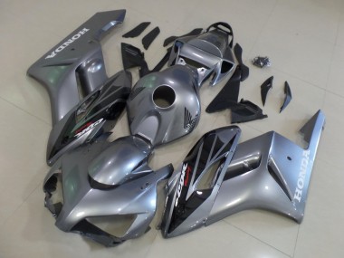 Online 2004-2005 Honda CBR1000RR Motorcycle Fairings - Silver Glossy Black Stripe Canada