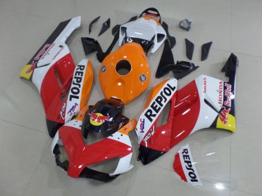 Online 2004-2005 Honda CBR1000RR Motorcycle Fairings - Orange White Red Glossy Black Repsol Red Bull HRC Canada