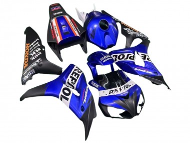 Online 2006-2007 Honda CBR1000RR Motorcycle Fairings - Blue White Red Matte Black Repsol Canada