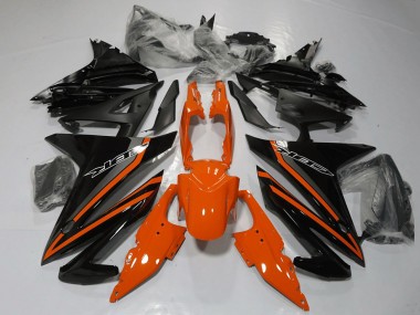 Online 2013-2015 Honda CBR500R Motorcycle Fairings - Orange Grey Glossy Black Canada