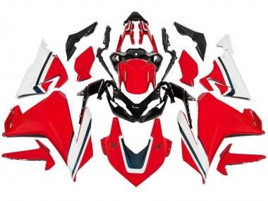 Online 2019-2021 Honda CBR500R Motorcycle Fairings - Red White Black Stripe Canada