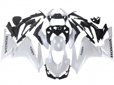 Online 2019-2021 Honda CBR500R Motorcycle Fairings - White Canada