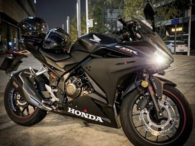 2022-2023 Honda CBR500R Motorcycle Fairings - Matte Black White Red Canada