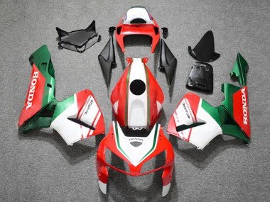Online 2005-2006 Honda CBR600RR Motorcycle Fairings - Matte Red White Green Canada