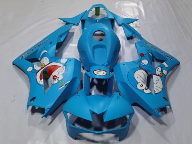 Online 2013-2023 Honda CBR600RR Motorcycle Fairings - Light Blue Doraemon Canada