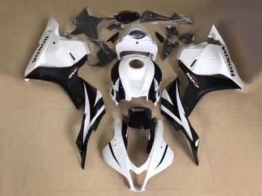 Online 2013-2023 Honda CBR600RR Motorcycle Fairing - White Glossy Black Canada