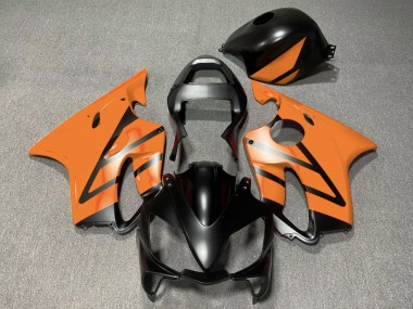 Online 2001-2003 Honda CBR600 F4i Motorcycle Fairings - Orange Matte Black Canada