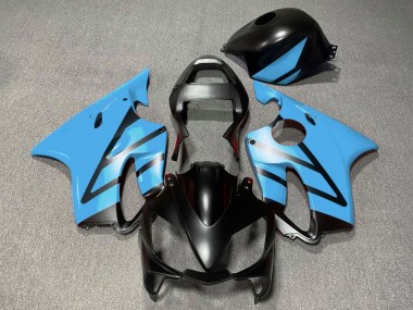 Online 2001-2003 Honda CBR600 F4i Motorcycle Fairings - Light Blue Matte Black Canada