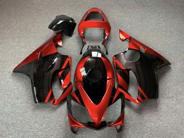 Online 2001-2003 Honda CBR600 F4i Motorcycle Fairings - Red Glossy Black Canada
