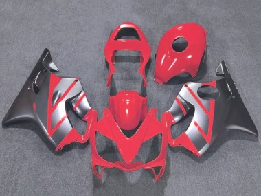 Online 2001-2003 Honda CBR600 F4i Motorcycle Fairing - Silver Red Canada