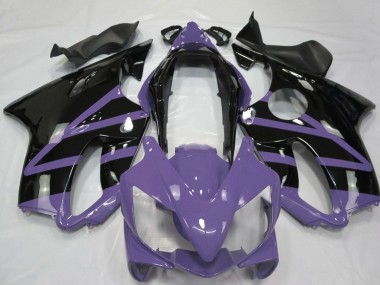 Online 2004-2007 Honda CBR600 F4i Motorcycle Fairings - Light Purple Glossy Black Canada