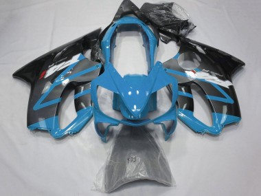 Online 2004-2007 Honda CBR600 F4i Motorcycle Fairings - Light Blue Grey Glossy Black Canada