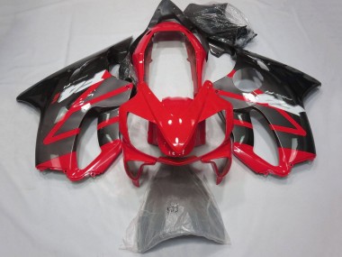 Online 2004-2007 Honda CBR600 F4i Motorcycle Fairings - Red Grey Glossy Black Canada
