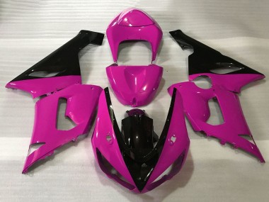 Online 2005-2006 Kawasaki ZX6R Motorcycle Fairings - Pink Black Canada
